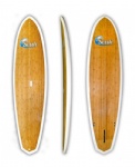 Diamond tail Bamboo SUP board